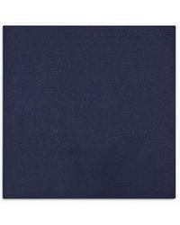 Emporio Armani - Silk Blend Pocket Square With Jacquard Motif - Lyst
