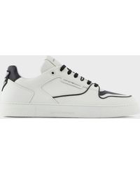 emporio armani black sneakers
