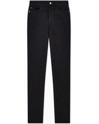Emporio Armani - Denim Jeans With High Waist And Super Skinny Fit Essential - Lyst