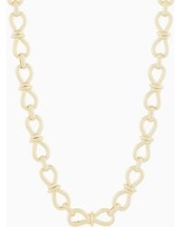 Emporio Armani - Ribbon Chain Necklace - Lyst