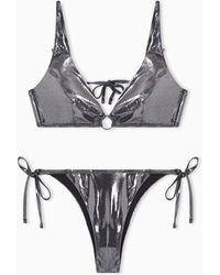 Emporio Armani - Triangle-Bra Bikini - Lyst