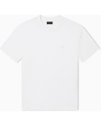 Emporio Armani - Travel Essential Lyocell-Blend Jersey T-Shirt - Lyst
