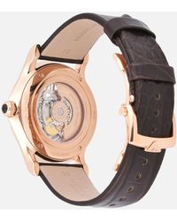 Emporio Armani Reloj Classic Para Hombre De Fabricación Suiza Con Mecanismo Automático Y Péndulo Abierto - Marrón