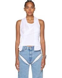 Y. Project - Insert Scarf Tank Top - Lyst