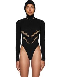 Rui - Thorn Intarsia Hooded Bodysuit - Lyst