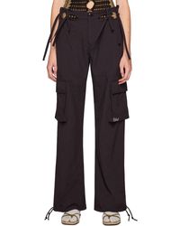 Rui - Embroidery Cutout Cargo Pants - Lyst
