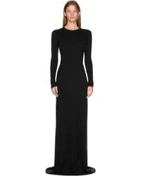 Ann Demeulemeester - Eva Long Open Back Knitted Dress - Lyst