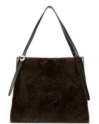 Coperni - Faux Fur Belt Tote Bag - Lyst