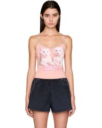 DIESEL - T-Top-R2 Tank Top - Lyst