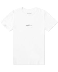 Maison Margiela - Embroidered Text Logo T-Shirt - Lyst