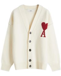 Ami Paris - Ami Adc Big Cardigan - Lyst