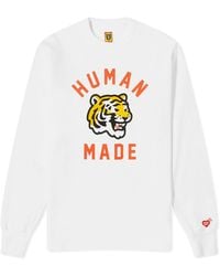 Human Made - Tiger Long Sleeve T-Shirt - Lyst