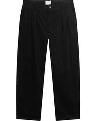WTAPS Two Tuck Wide Trousers in Green for Men | Lyst