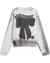 Acne Studios - Franziska Marker Bow Sweatshirt - Lyst