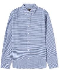 Beams Plus - Button Down Gingham Oxford Shirt - Lyst