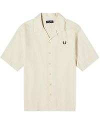 Fred Perry - Pique Short Sleeve Vacation Shirt - Lyst