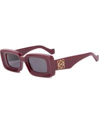 Loewe - Anagram Rectangular Sunglasses - Lyst