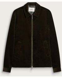 Les Deux - Corduroy Zipper Coach Jacket - Lyst