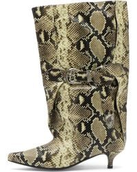 Toga - Toga Archives Snake Embossed Boot - Lyst