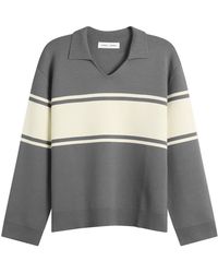 Samsøe & Samsøe - Saanne Long Sleeve Polo Top - Lyst