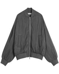 Cole Buxton - Cupro Bomber Jacket - Lyst