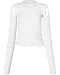 Rick Owens - Cropped Banana Top - Lyst