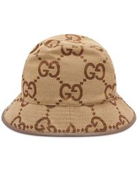 Gucci - Jumbo Gg Jaquard Bucket Hat - Lyst