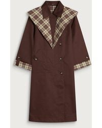 Damson Madder - Reversible Longline Jerry Trench Coat - Lyst