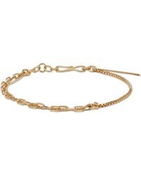 Dries Van Noten - Double Chain Bracelet - Lyst