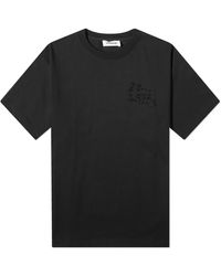 Soulland - Kai Beaded Logo T-Shirt - Lyst