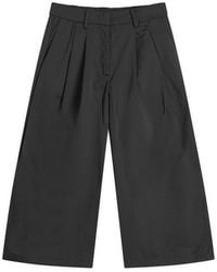 Stel - Pleated Wide Leg Culottes - Lyst