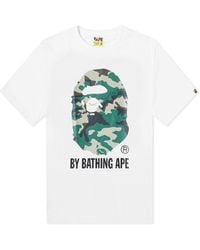 A Bathing Ape - Woodland Camo By Bathing Ape T-Shirt - Lyst