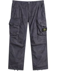 Stone Island - Faded Camo Ripstop-Tc Cargo Trousers - Lyst