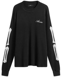 Amiri - Bones Long Sleeve T-Shirt - Lyst