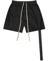 Rick Owens DRKSHDW Phleg Doubled Boxers Shorts In Black Cotton | Lyst