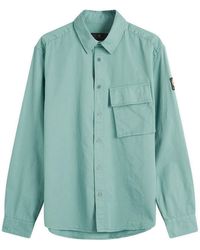 Belstaff - Scale Garment Dyed Shirt - Lyst