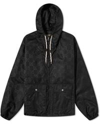 Gucci - Gg Jacquard Hooded Jacket - Lyst