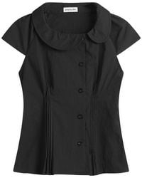 Peachy Den - Missy Asymmetric Blouse - Lyst