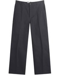 Studio Nicholson - Balos Cotton Wide Leg Trouser - Lyst