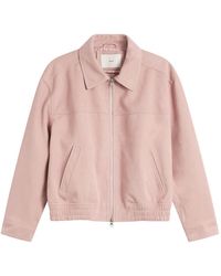 DUNST - Vegan Suede Collared Blouson - Lyst