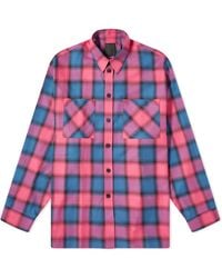 Givenchy - Check Overshirt - Lyst