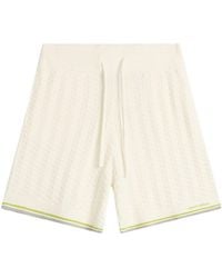CASABLANCA - Tennis Boucle Shorts - Lyst