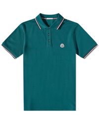 Moncler - Classic Logo Polo Shirt - Lyst