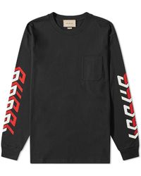 Gucci Long-sleeve t-shirts for Men | Black Friday Sale up to 49% | Lyst