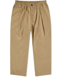Studio Nicholson Gentile Elasticated Waist Pleat Pants in Green
