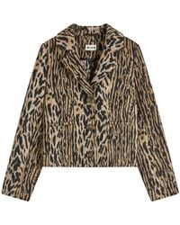 RIXO London - Leila Leopard Jacket - Lyst
