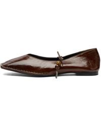 Alohas - Sway Beads Leather Ballet Flats Shoes - Lyst