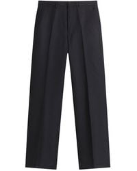 Dries Van Noten - Pinstripe Worsted Wool Trouser - Lyst