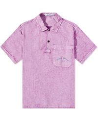 Stone Island - Marina Chalk Plating Short Sleeve Shirt - Lyst