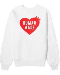 Human Made - Heart Crew Sweat - Lyst